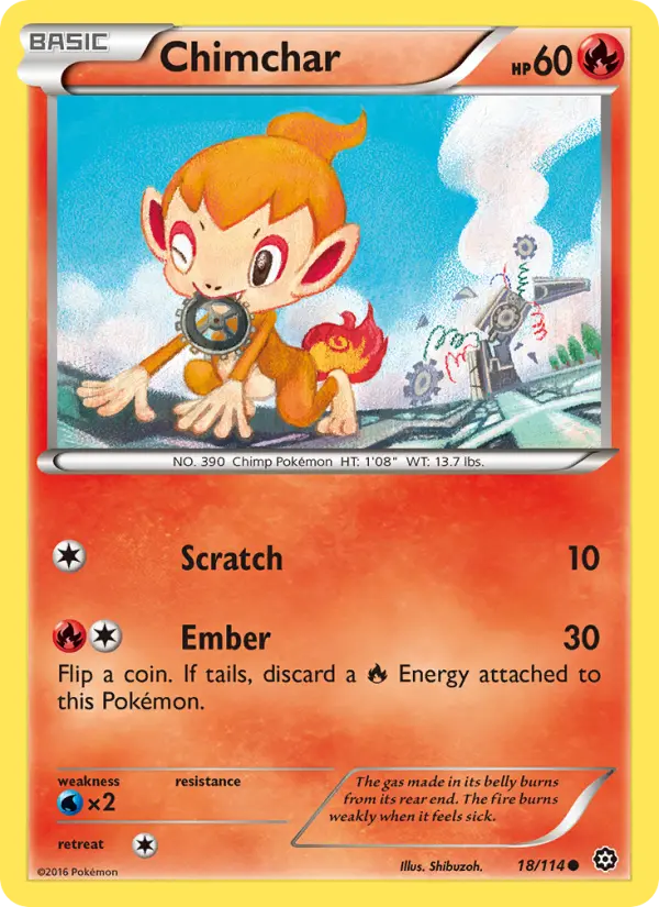 Chimchar from xy11