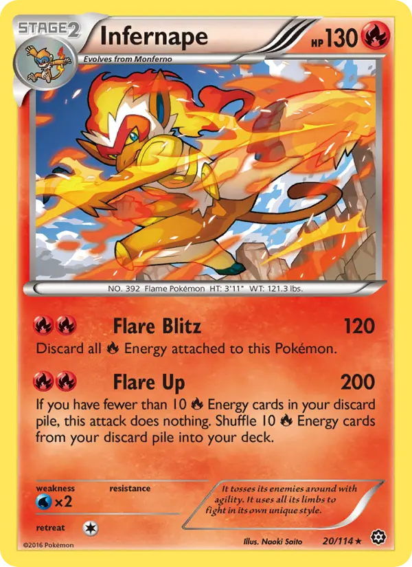 Infernape from xy11