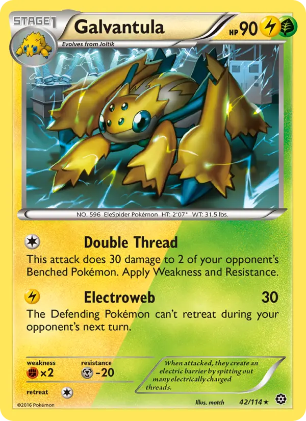 Galvantula from xy11