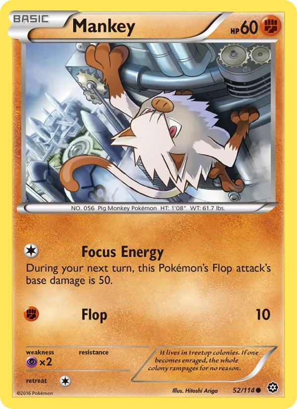 Mankey from xy11