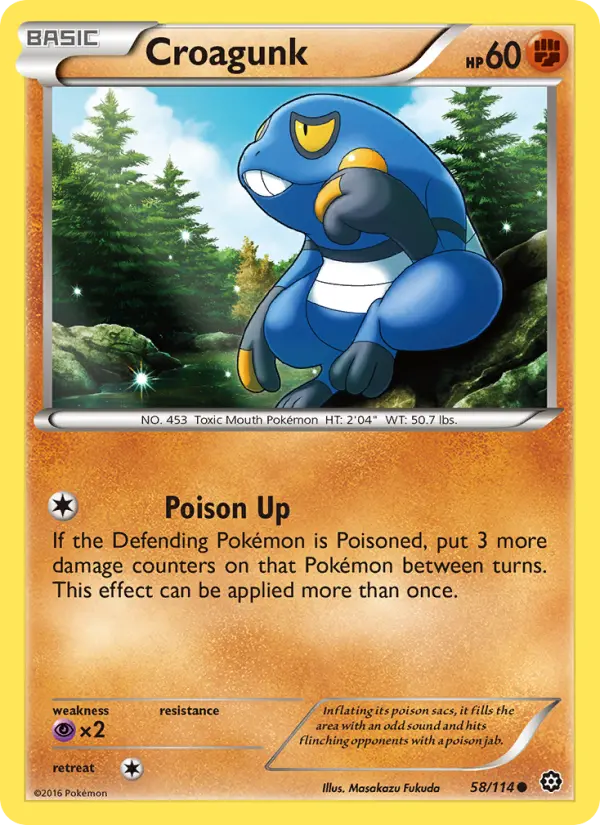Croagunk from xy11