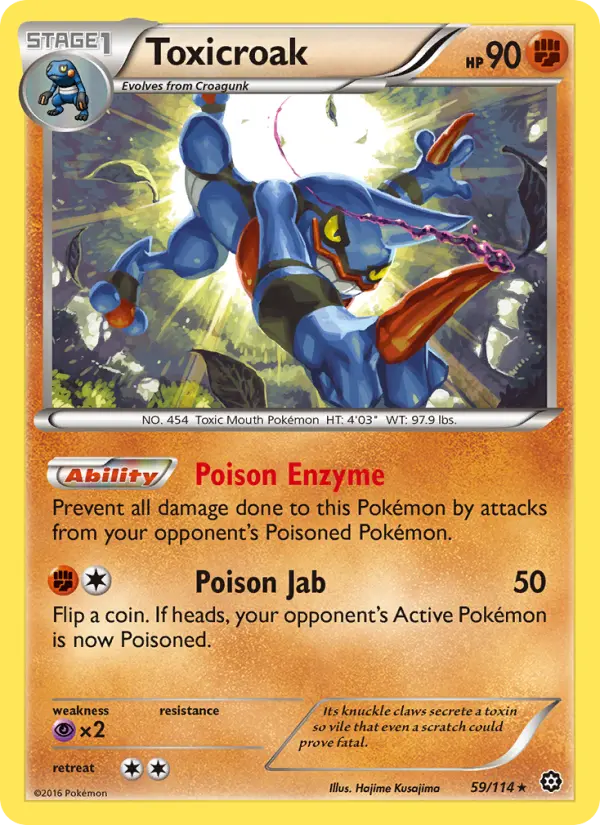 Toxicroak from xy11