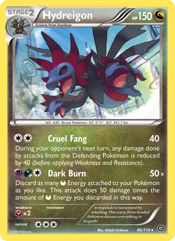 Hydreigon from xy11