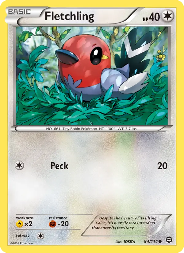 Fletchling from xy11