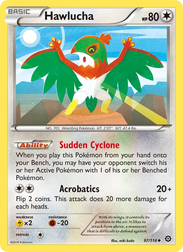 Hawlucha from xy11