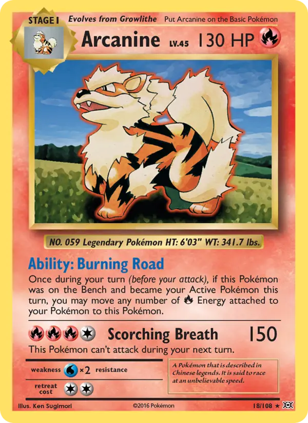 Arcanine from xy12