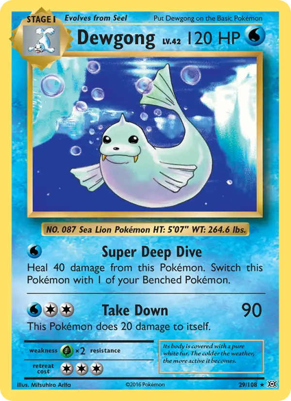 Dewgong from xy12