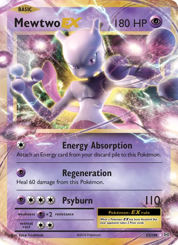 Mewtwo EX from xy12
