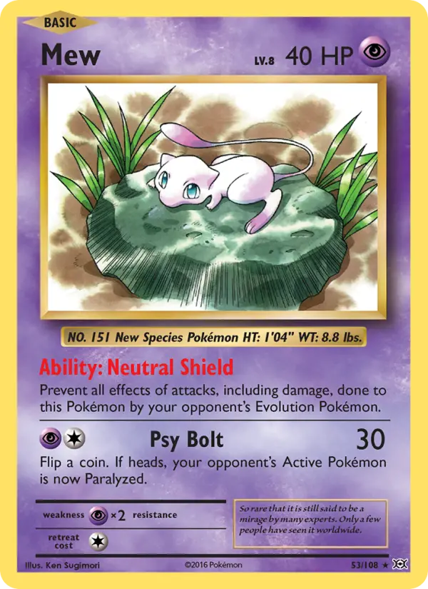 Mew from xy12