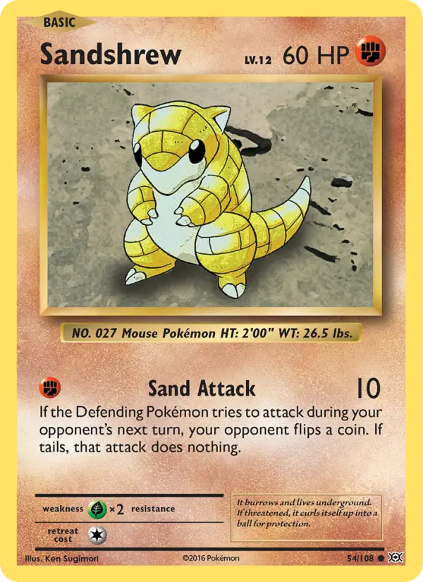 Sandshrew from xy12
