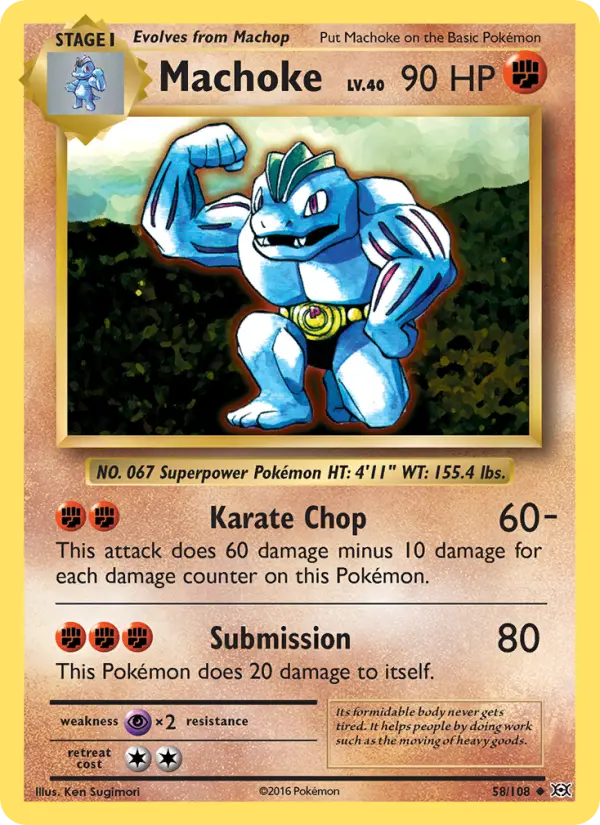 Machoke from xy12