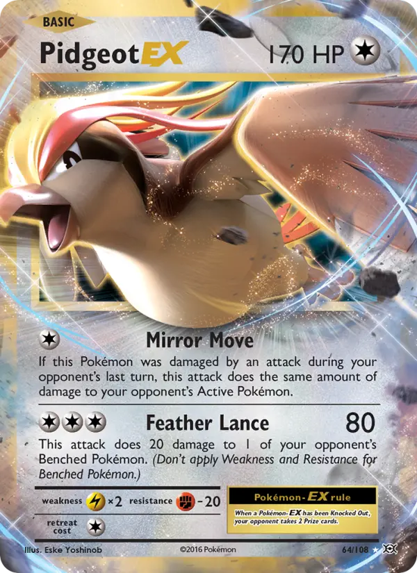 Pidgeot EX from xy12