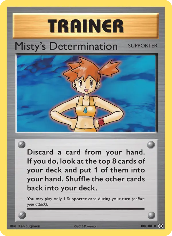 Misty's Determination from xy12