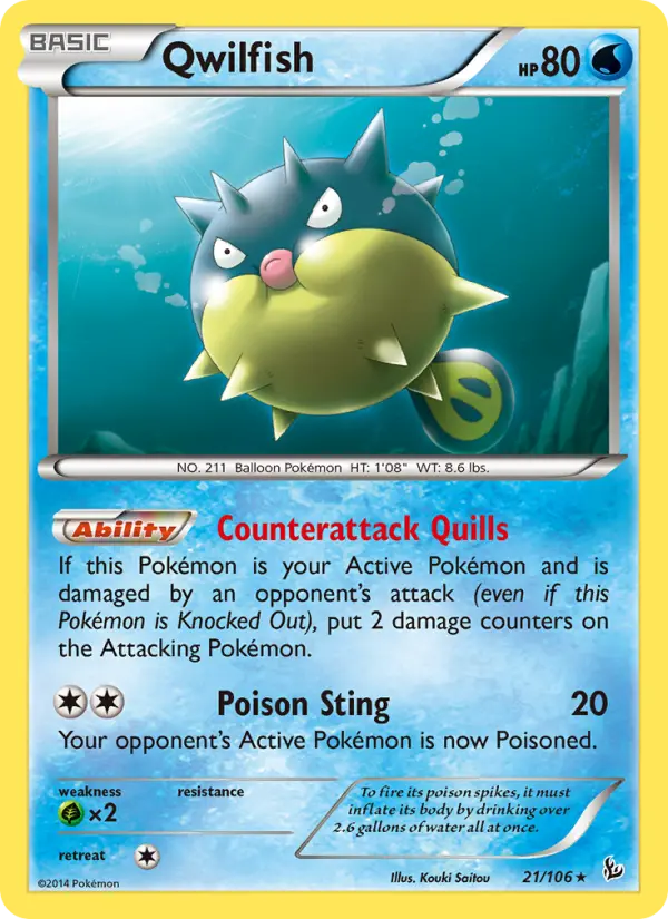 Qwilfish from xy2