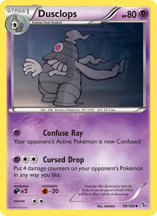 Dusclops from xy2