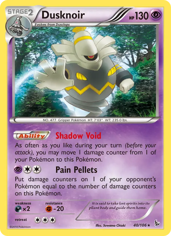 Dusknoir from xy2