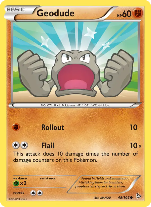 Geodude from xy2