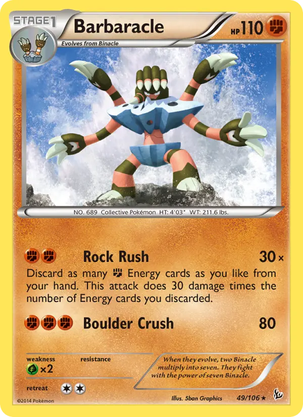 Barbaracle from xy2