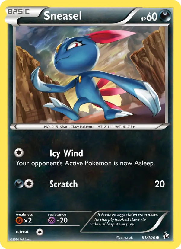 Sneasel from xy2