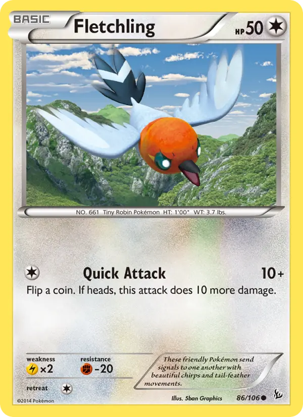 Fletchling from xy2
