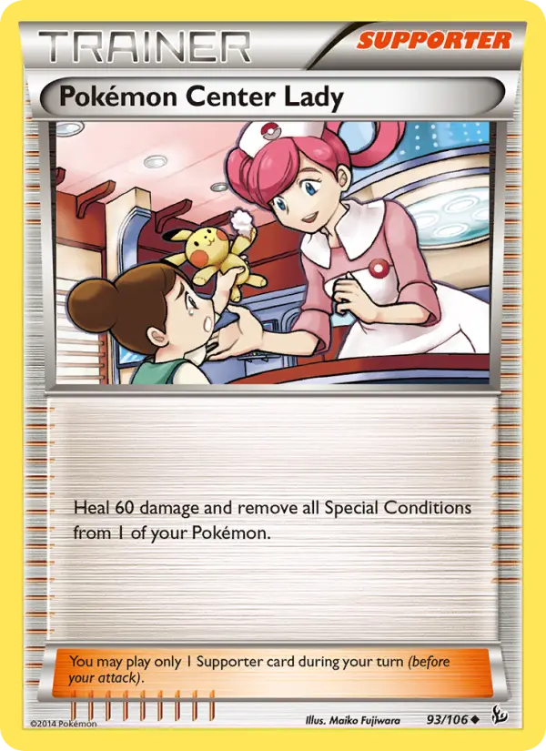 Pokémon Center Lady from xy2