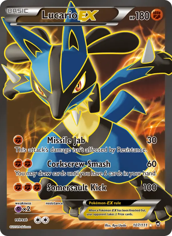 Lucario EX from xy3