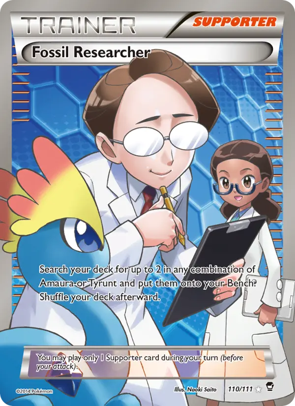 Fossil Researcher Pokemon card from Furious Fists