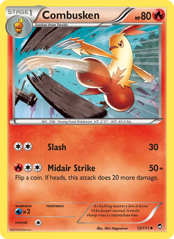 Combusken from xy3