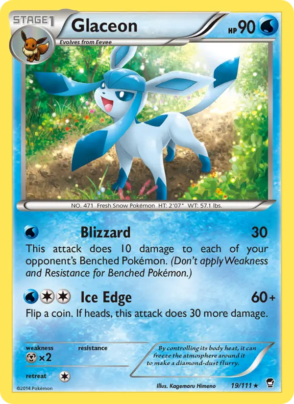 Glaceon from xy3