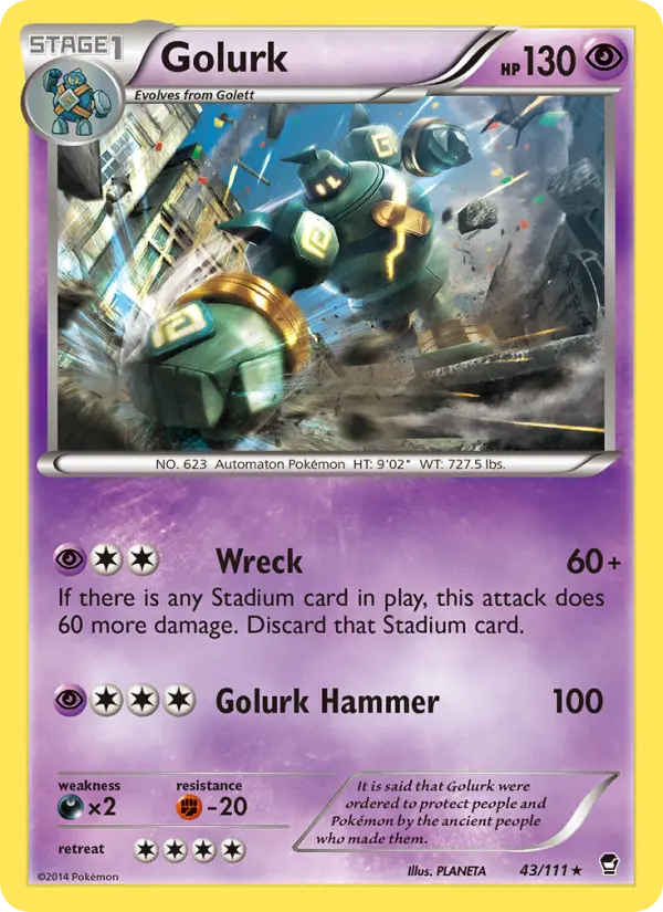 Golurk from xy3