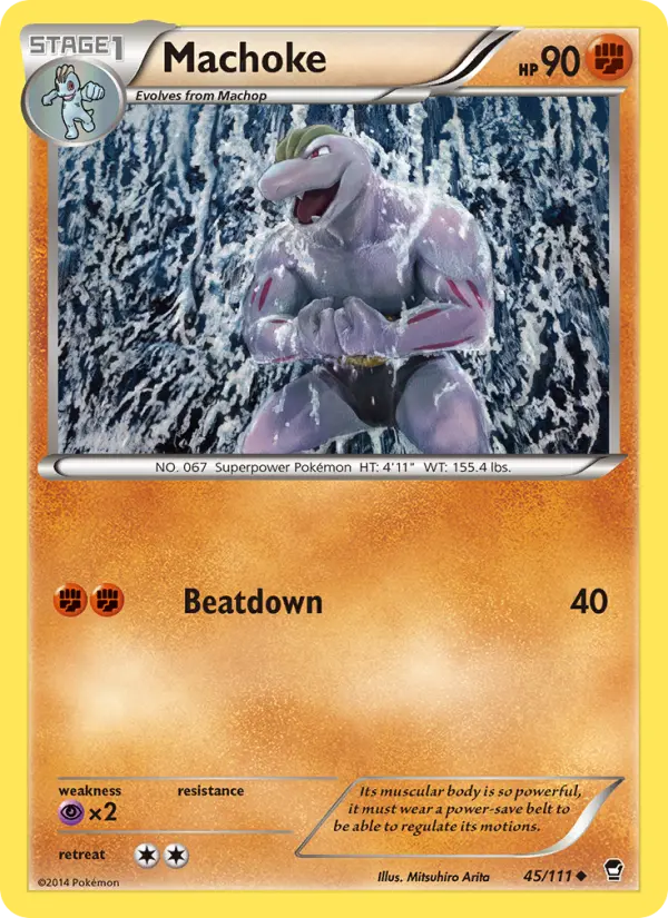 Machoke from xy3