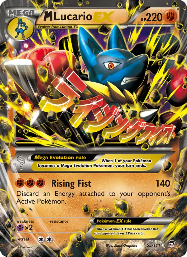 M Lucario EX from xy3