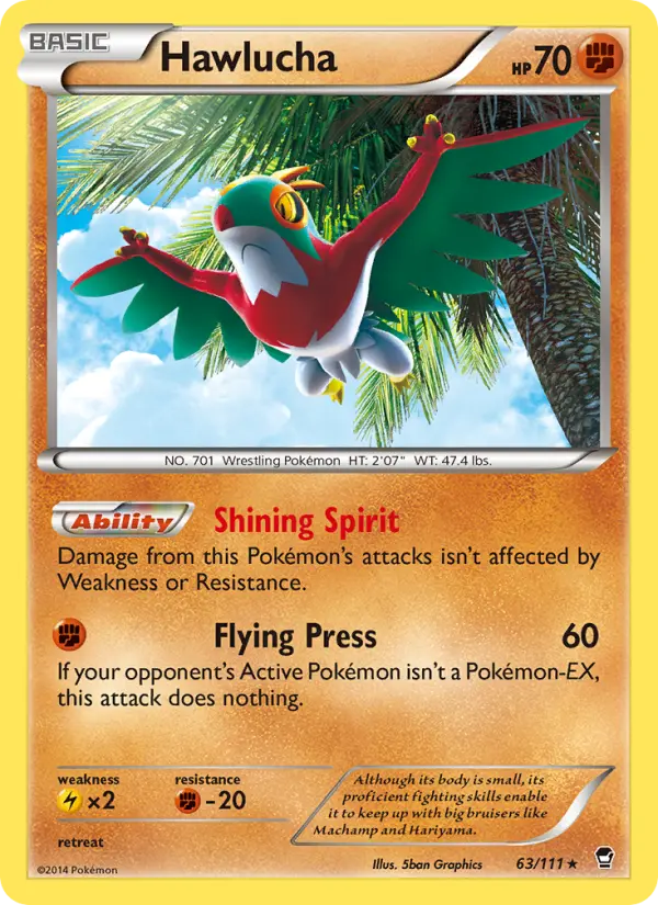 Hawlucha from xy3