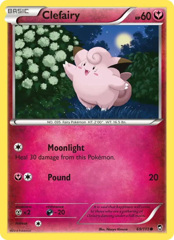 Clefairy from xy3