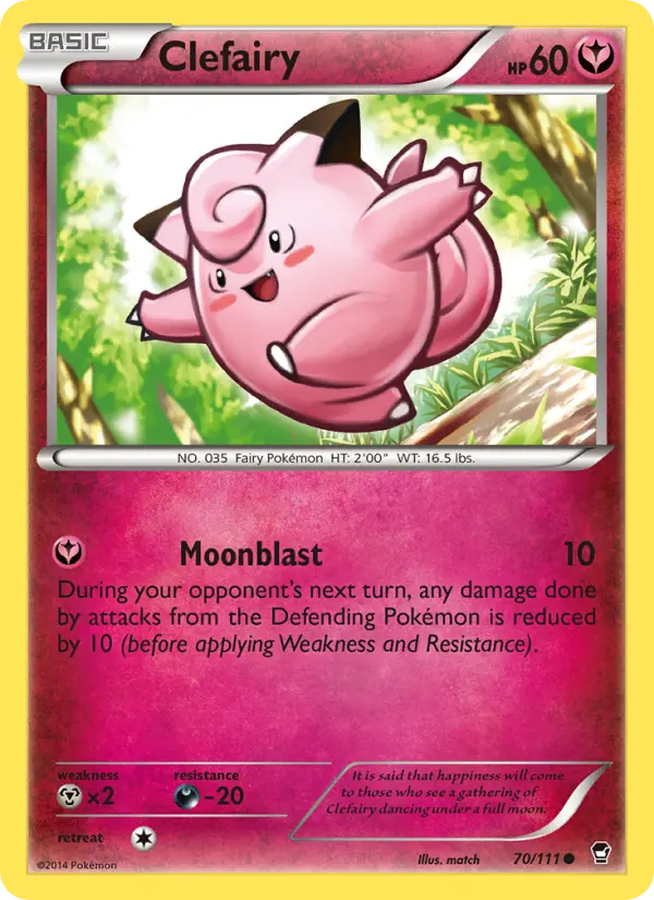 Clefairy from xy3