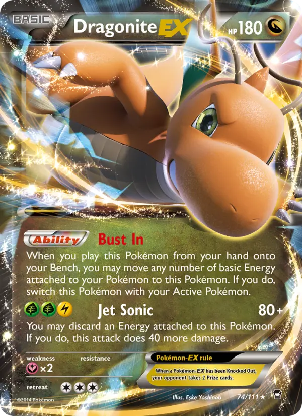 Dragonite EX from xy3