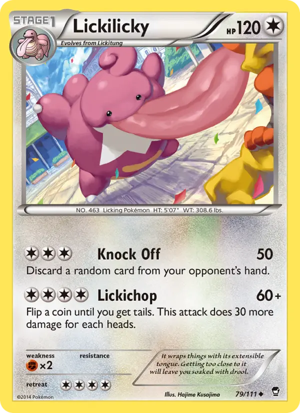 Lickilicky from xy3