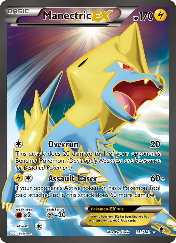 Manectric EX from xy4