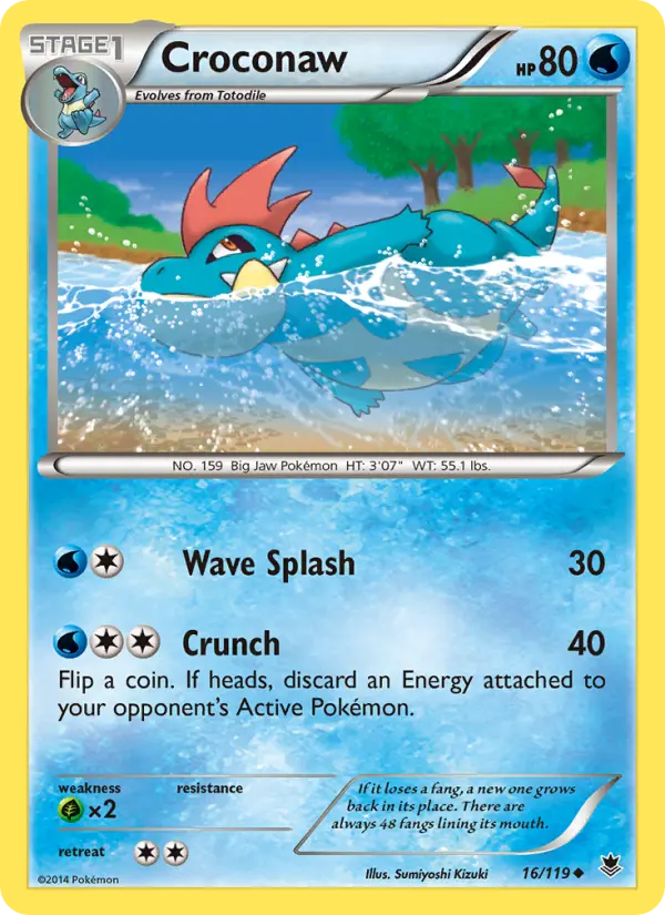 Croconaw from xy4