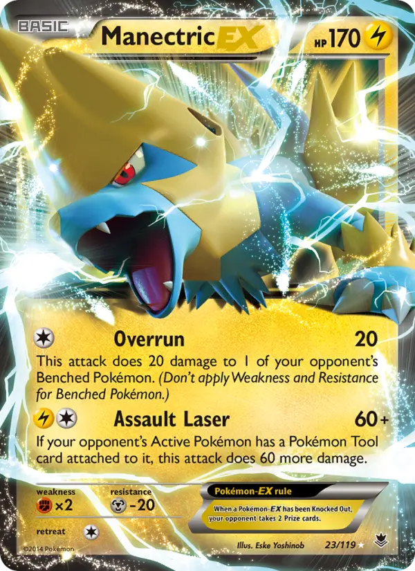 Manectric EX from xy4