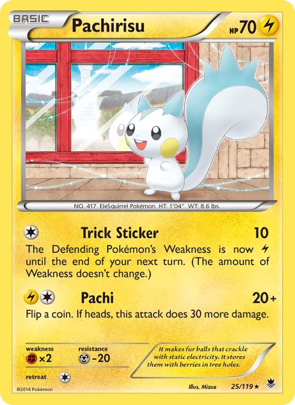 Pachirisu from xy4