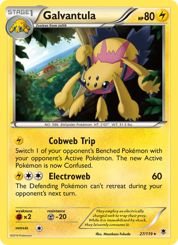 Galvantula from xy4