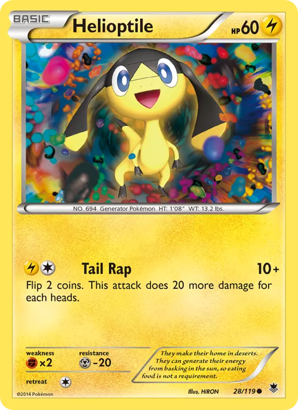 Helioptile from xy4