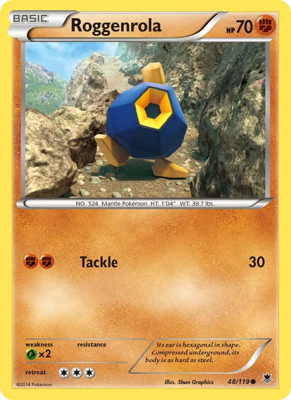 Roggenrola from xy4