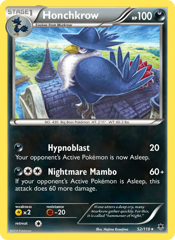Honchkrow from xy4