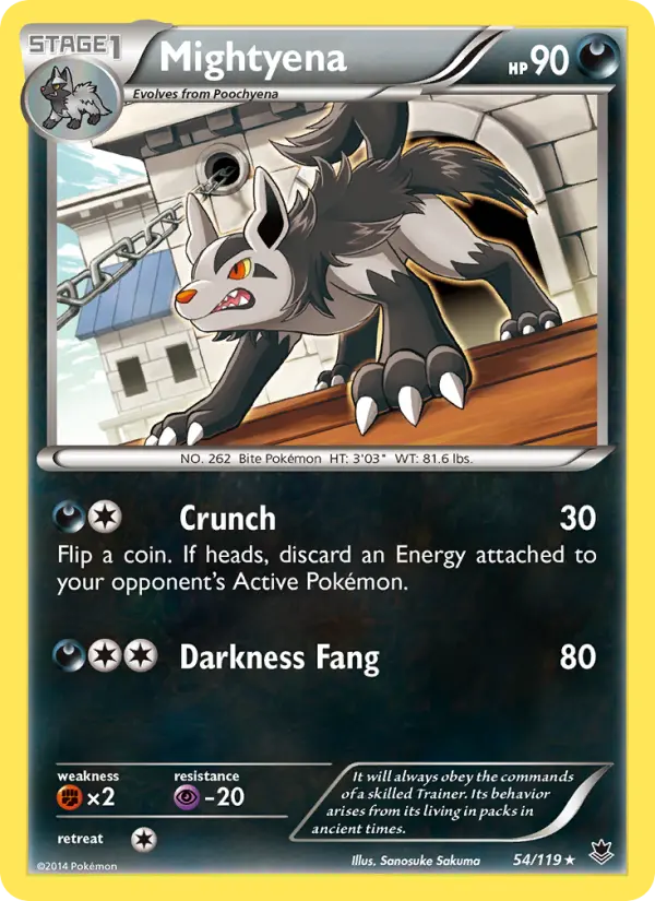 Mightyena from xy4