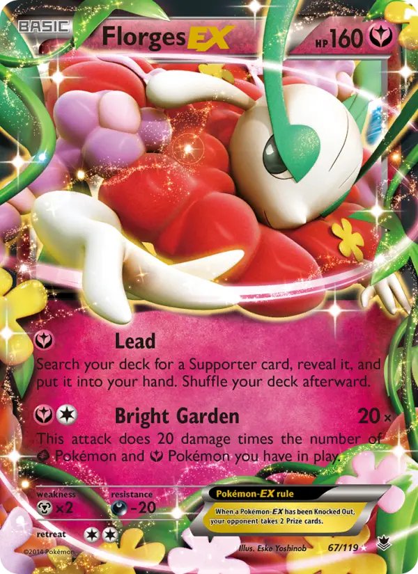 Florges EX from xy4