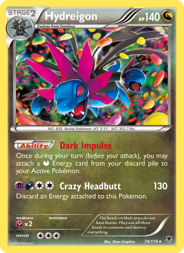Hydreigon from xy4