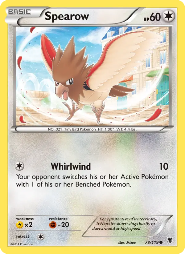 Spearow from xy4