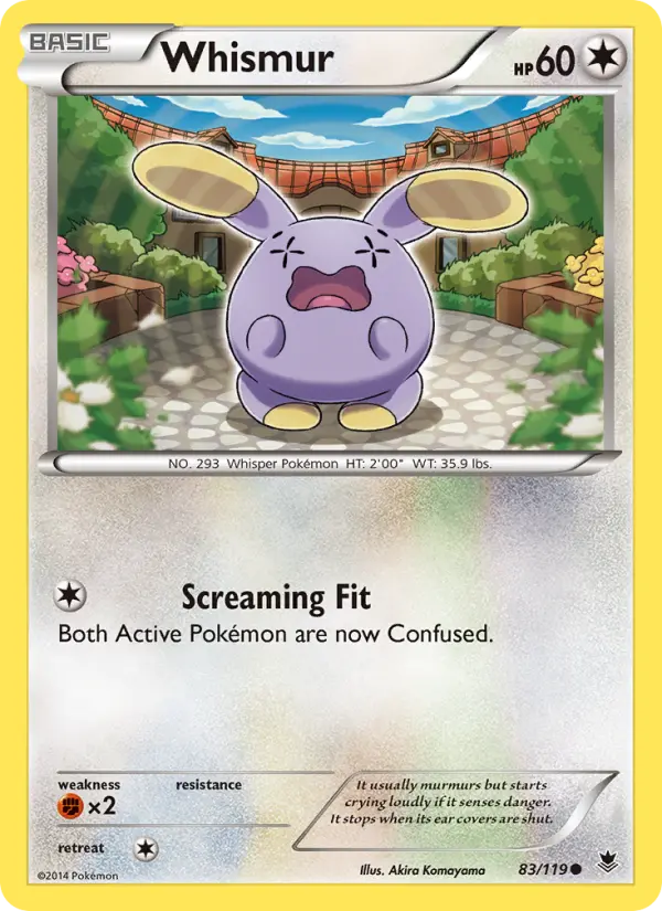 Whismur from xy4